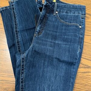 Seven7 Women's Skinny Jeans - Dark Blue